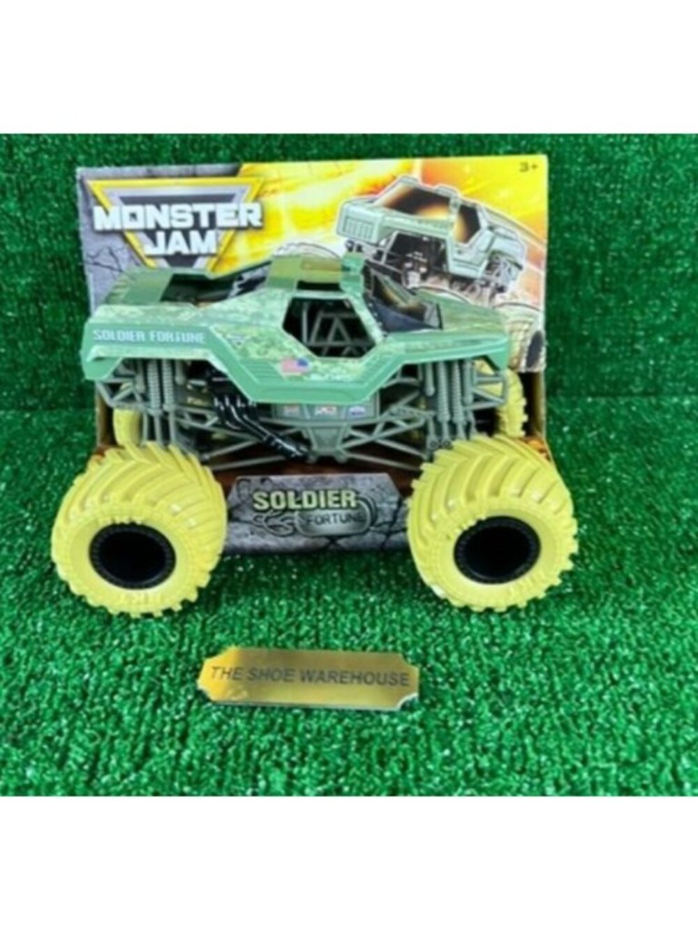 Monster Jam SOLDIER FORTUNE Monster Truck 1:24 Scale Green Series 28 NEW